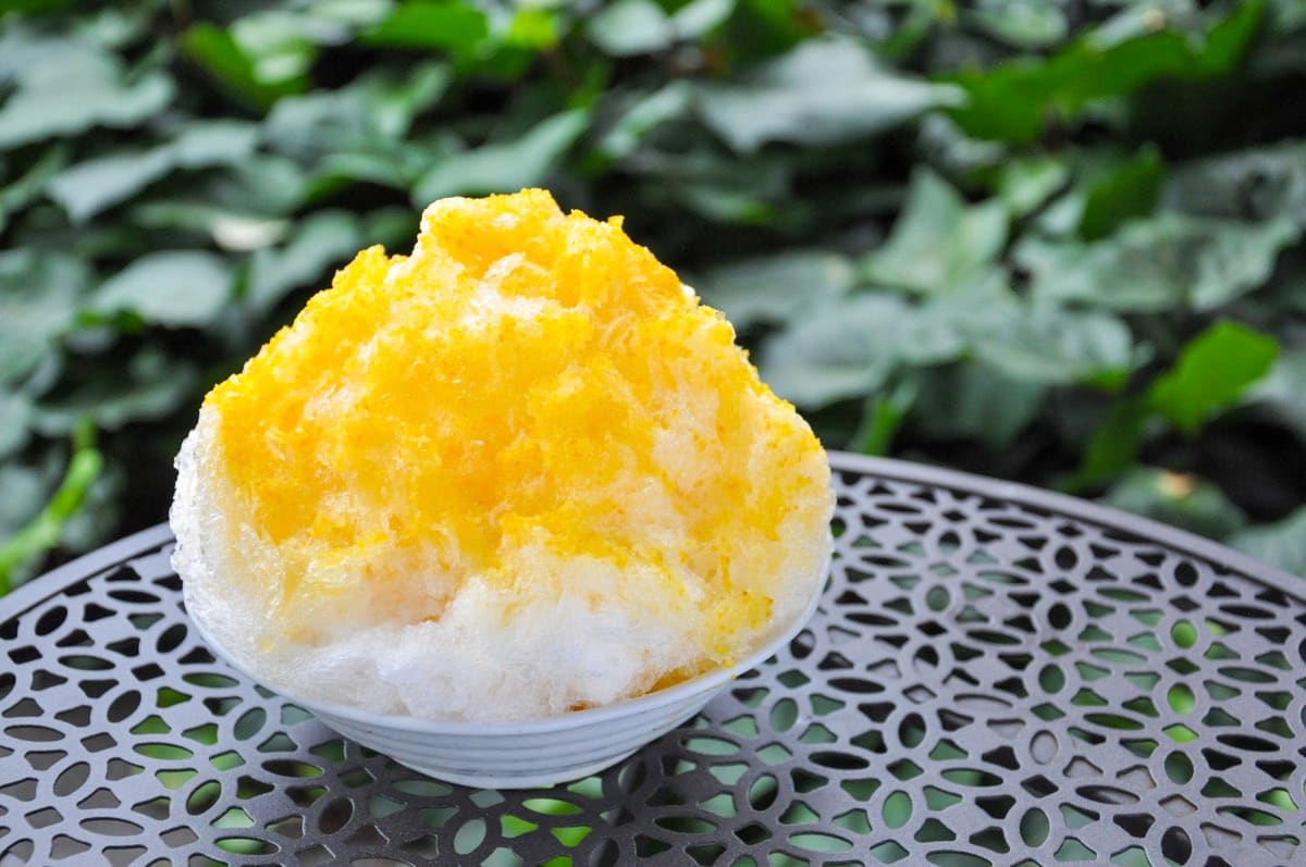 一点ものカスタムかき氷　グレープかき氷ケース付き！ クレープcafe ボンポワン-甲府市 | 山梨の夏スイーツ2023 | PORTA